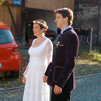 Kirchliche Hochzeit von Claudia und Christian